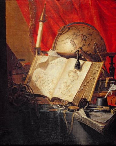 A Vanitas Still Life by Pieter de Ring